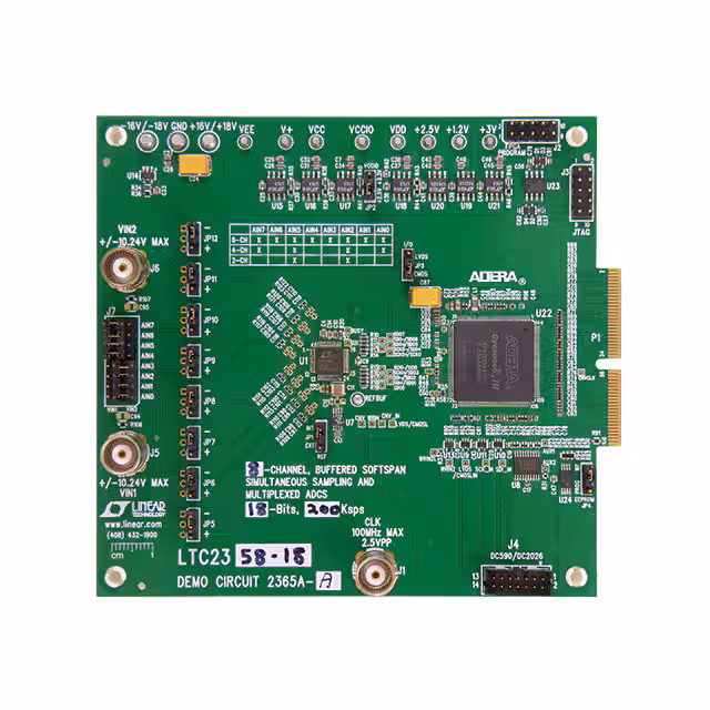 DC2365A-D Analog Devices Inc.  Cartes d'évaluation - Convertisseurs analogique-numérique (CAN)
